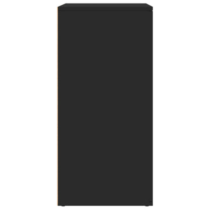 Skänk Svart 79x38x80 cm
