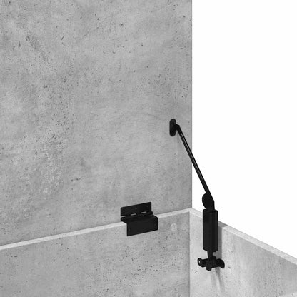 Förvaringskista Betonggrå 100x42x46 cm