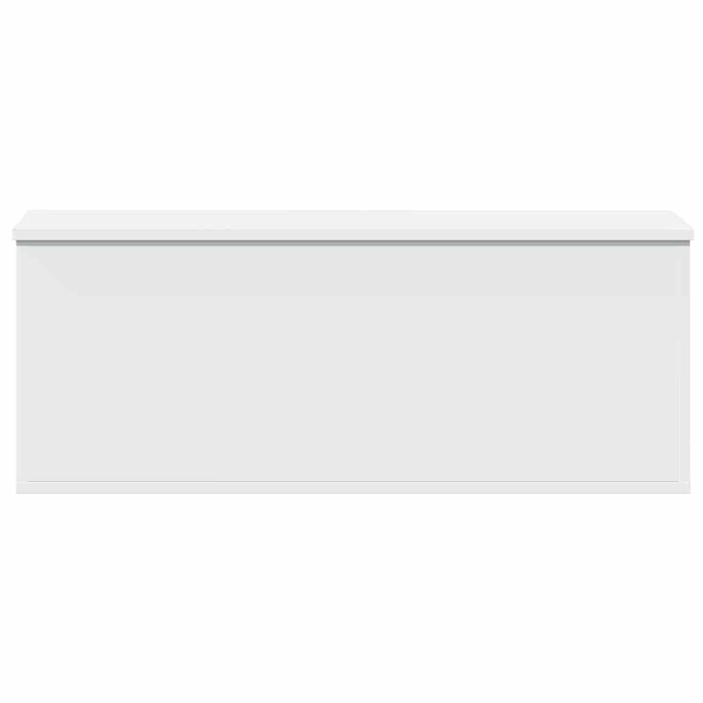 Förvaringskista Vit 90x35x35 cm