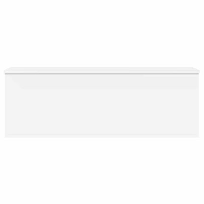 Förvaringskista Vit 102x35x35 cm