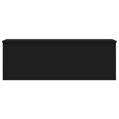 Förvaringskista Svart 102x35x35 cm