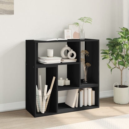 TV-skåp 2 st svart 75x30x50 cm konstruerat trä