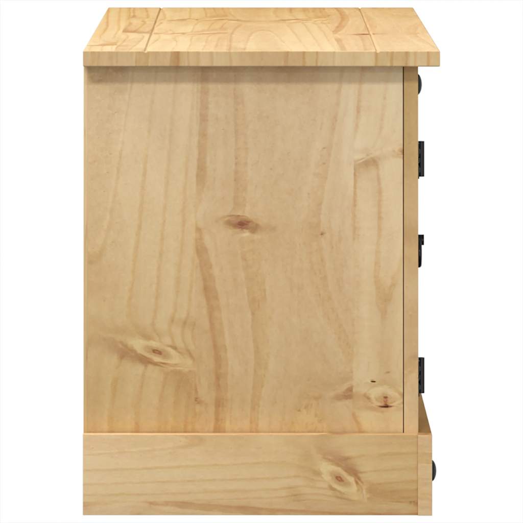 TV-Möbel Trä TV-Bänk Corona 100x40x52 cm massiv furu