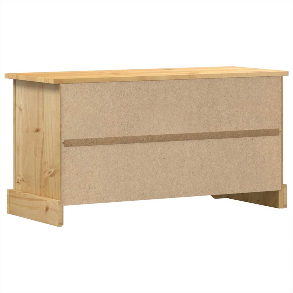 TV-Möbel Trä TV-Bänk Corona 100x40x52 cm massiv furu