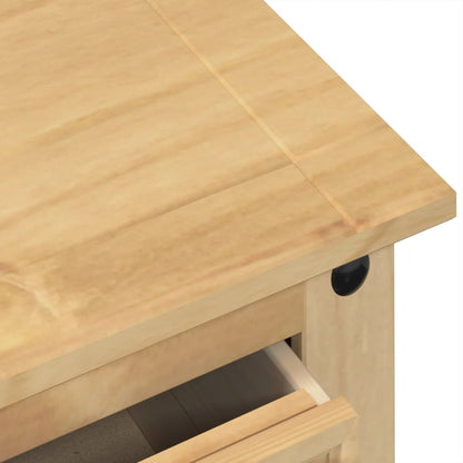 Byrå Trä Corona 80x43x114 cm massiv furu