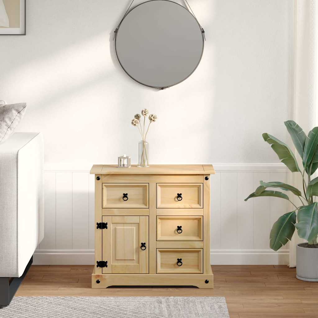 Skänk Trä Corona 87x40x76 cm massiv furu