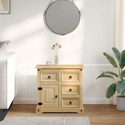 Skänk Trä Corona 87x40x76 cm massiv furu