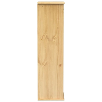 Bokhylla Trä Corona 40x30x110 cm massiv furu