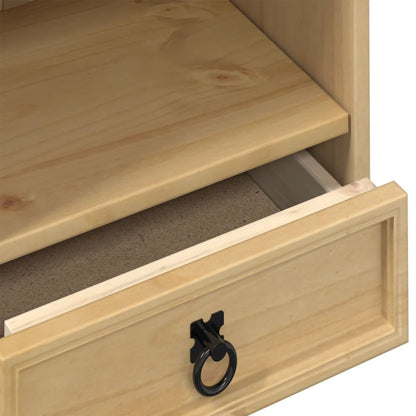 Bokhylla Trä Corona 40x30x110 cm massiv furu