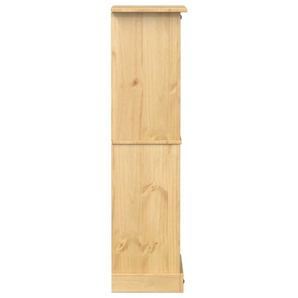 Vinställ Vinhylla Corona 56x35x134,5 cm massiv furu