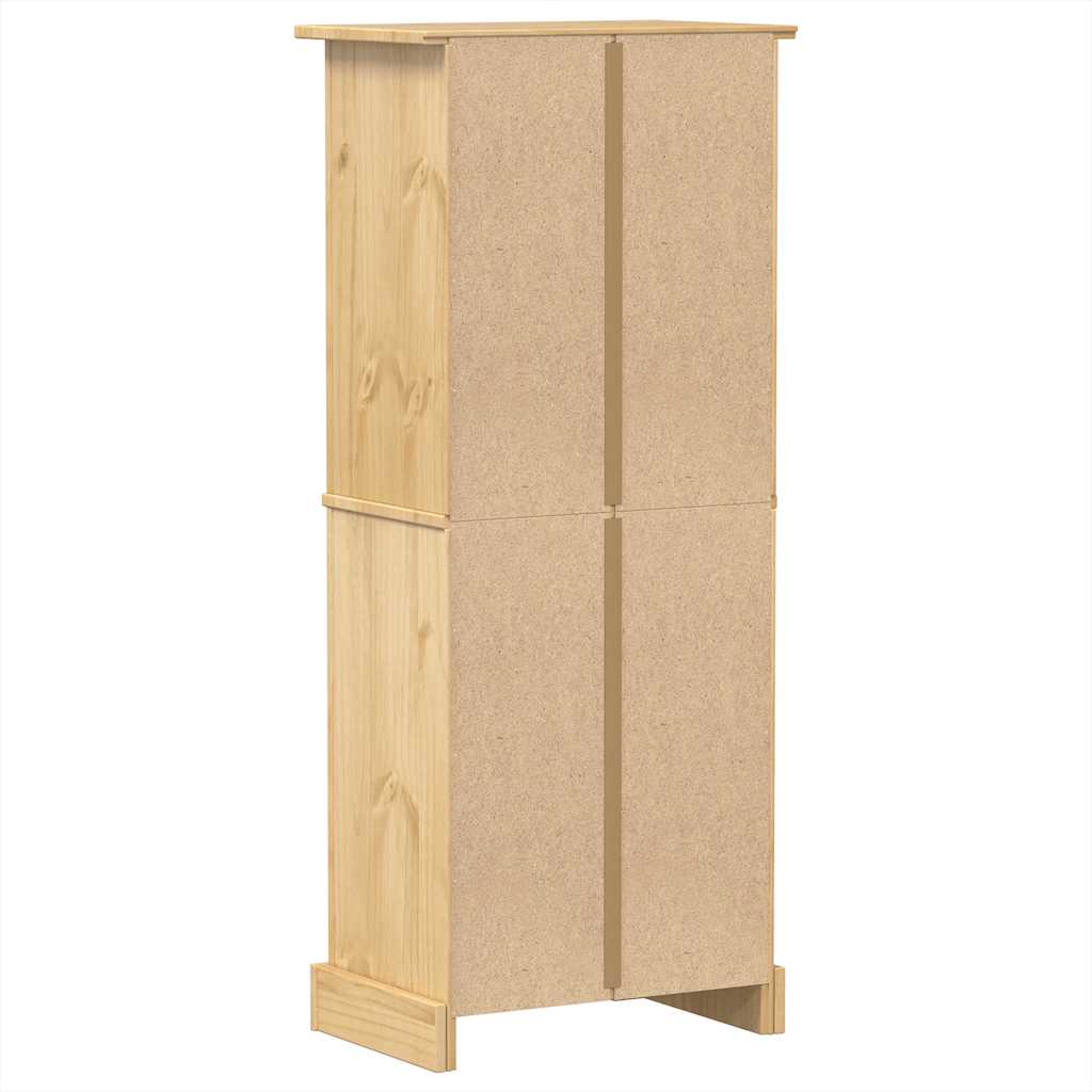 Vinställ Vinhylla Corona 56x35x134,5 cm massiv furu
