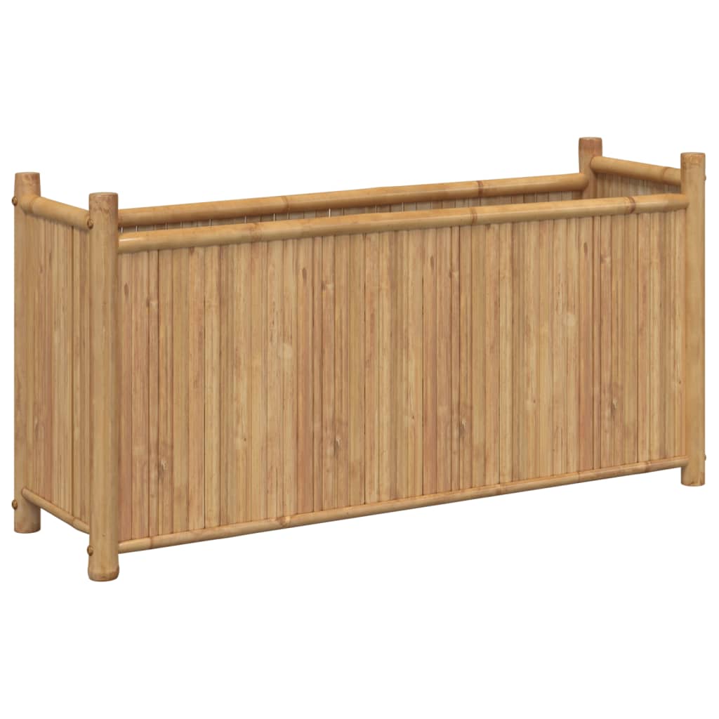 Utomhus Blomkruka Trä 100x30x50 cm bambu