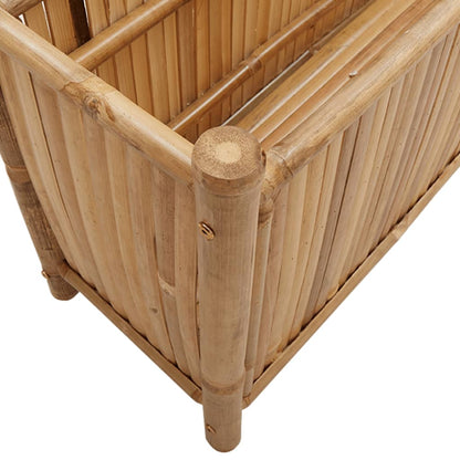 Utomhus Blomkruka Trä 100x30x50 cm bambu