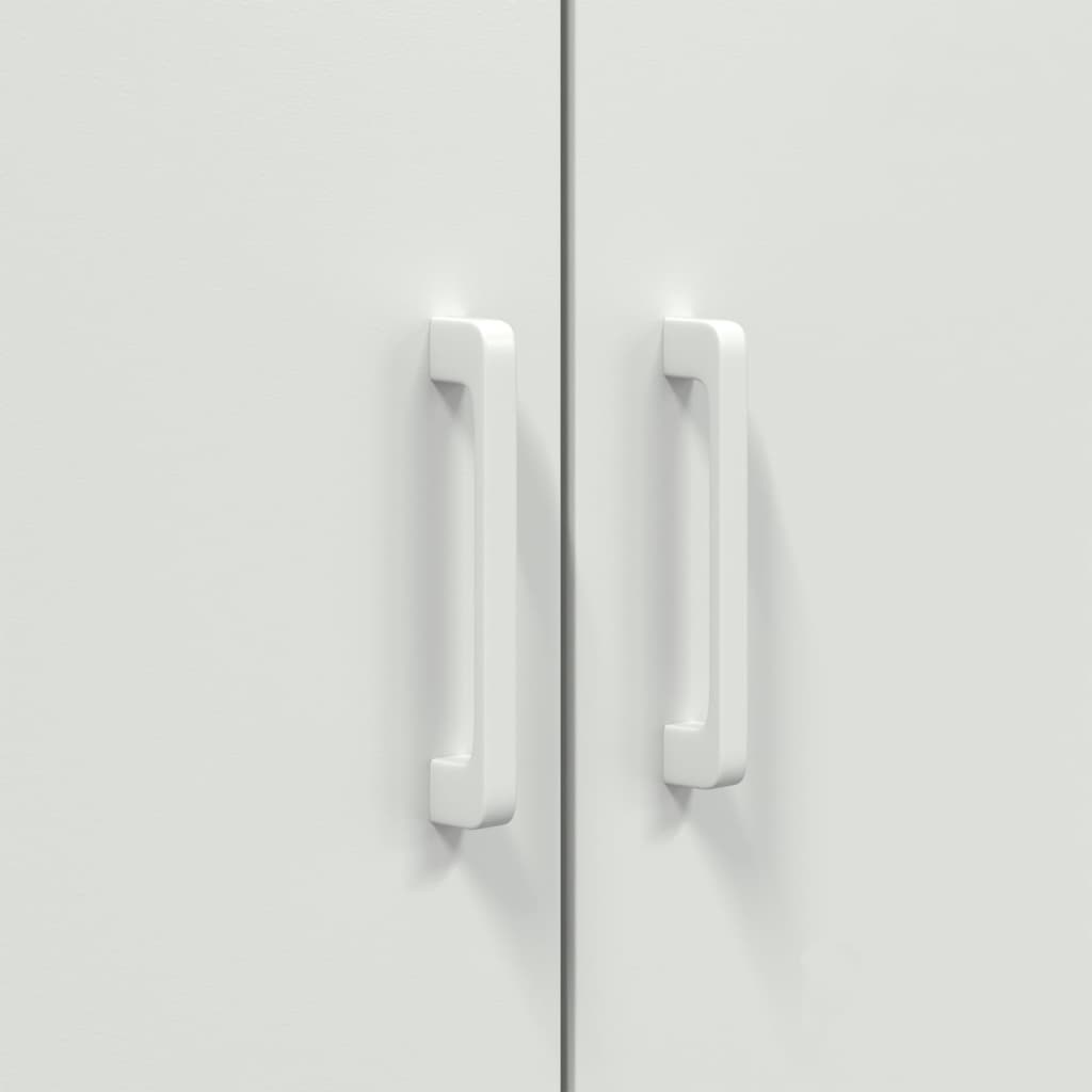 Skåp DIV. Vit 68x39x113 cm stål