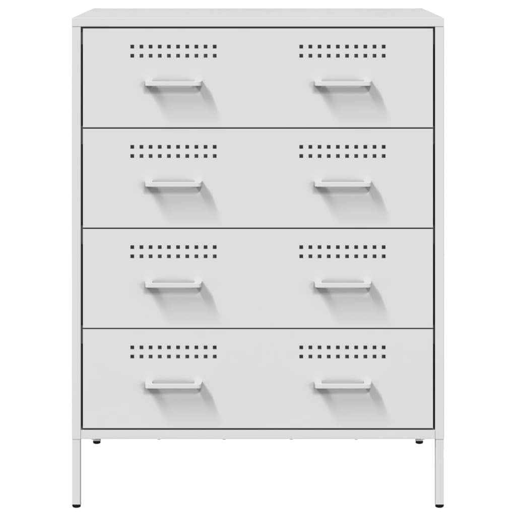 Skänk DIV. Vit 68x39x89 cm stål