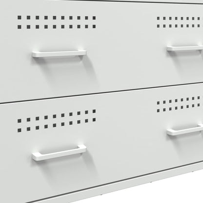 Skänk DIV. Vit 68x39x89 cm stål