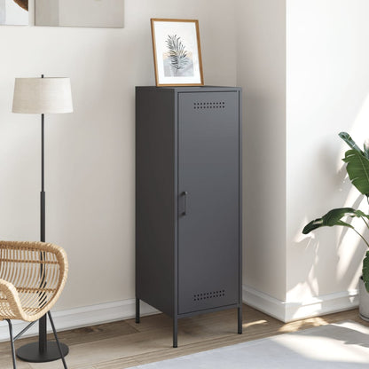 Skåp DIV. antracit 36x39x113 cm stål