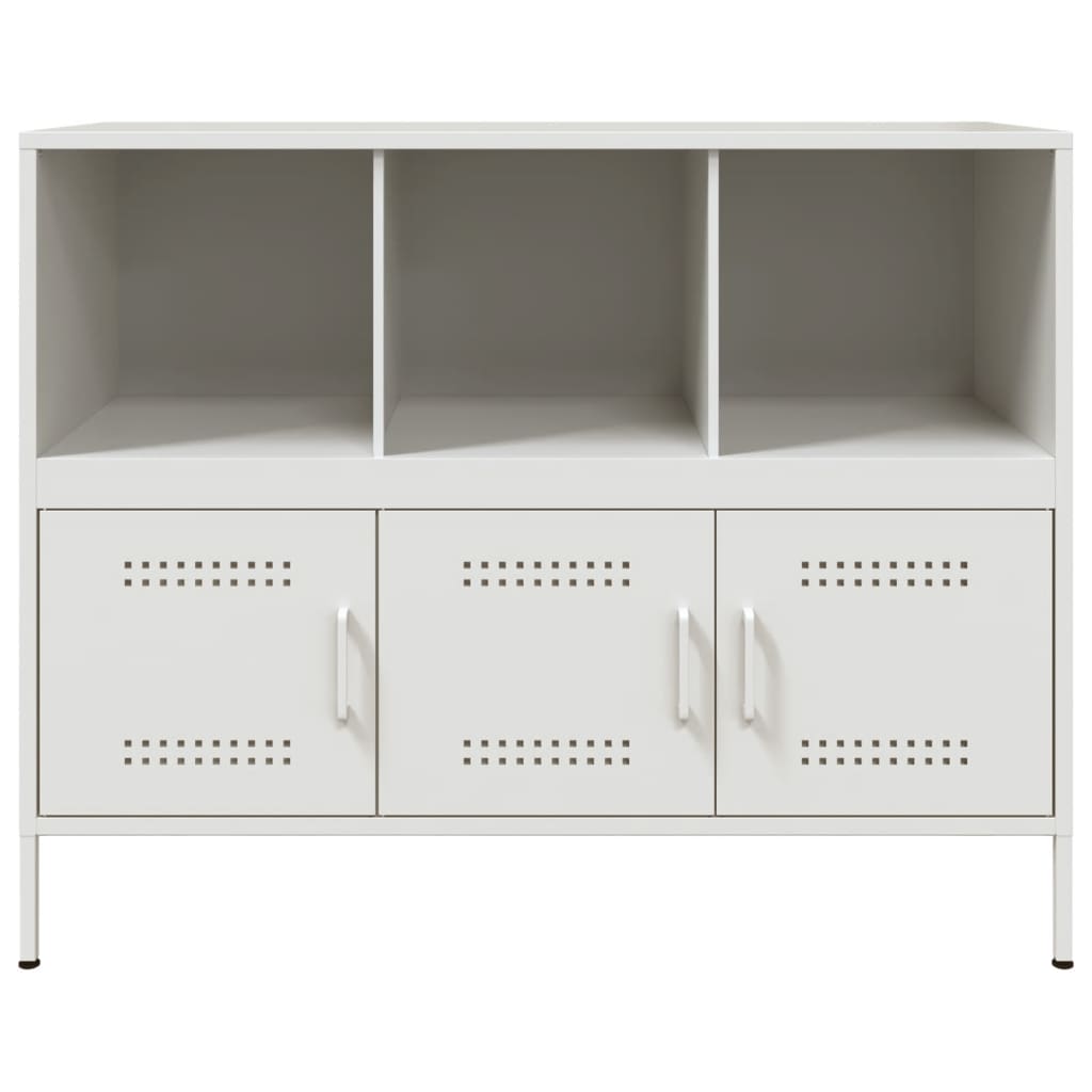 Skänk DIV. Vit 100,5x39x79 cm stål
