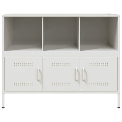 Skänk DIV. Vit 100,5x39x79 cm stål