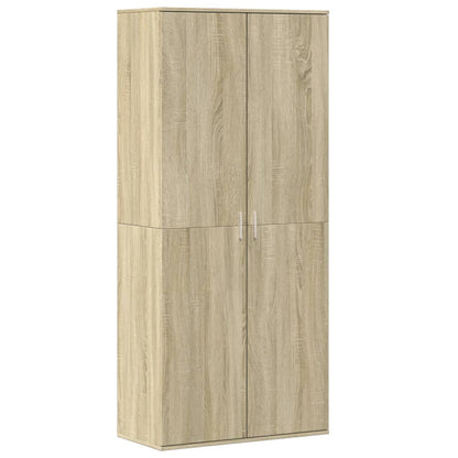 Skoställ Sonoma Ek Skoskåp 80x39x178 cm
