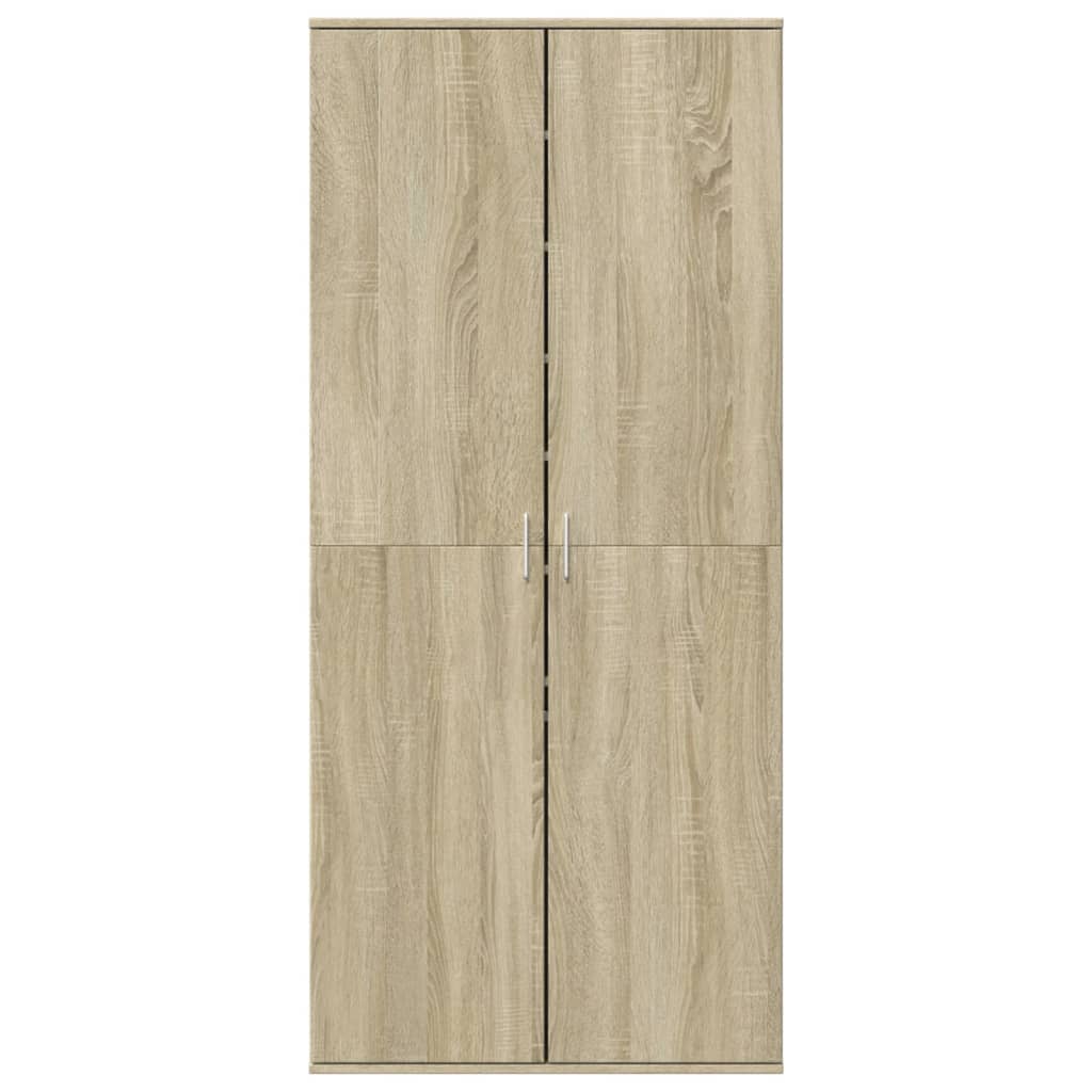 Skoställ Sonoma Ek Skoskåp 80x39x178 cm