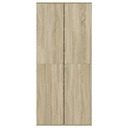 Skoställ Sonoma Ek Skoskåp 80x39x178 cm