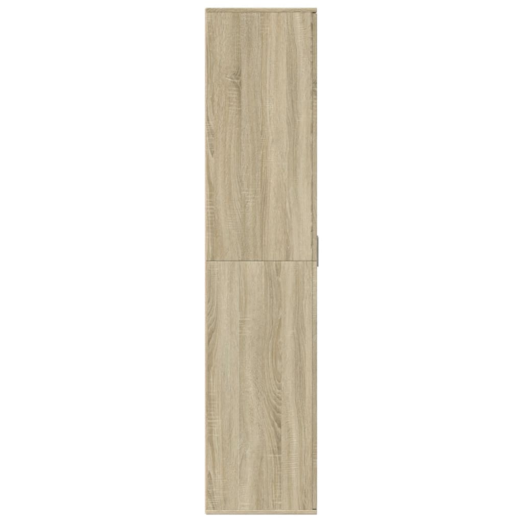 Skoställ Sonoma Ek Skoskåp 80x39x178 cm