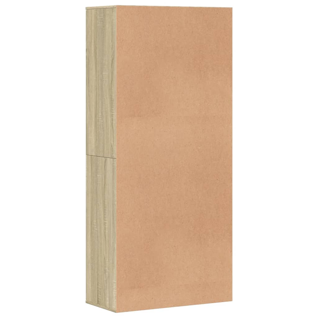 Skoställ Sonoma Ek Skoskåp 80x39x178 cm
