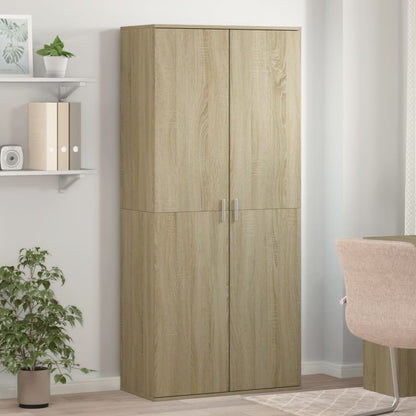 Skoställ Sonoma Ek Skoskåp 80x39x178 cm
