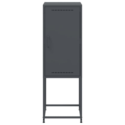 Skåp DIV. antracit 36x39x107 cm stål