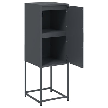 Skåp DIV. antracit 36x39x107 cm stål