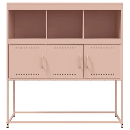 Skänk DIV. rosa 100,5x39x107 cm stål