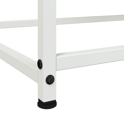 Skänk DIV. Vit 100,5x39x107 cm stål