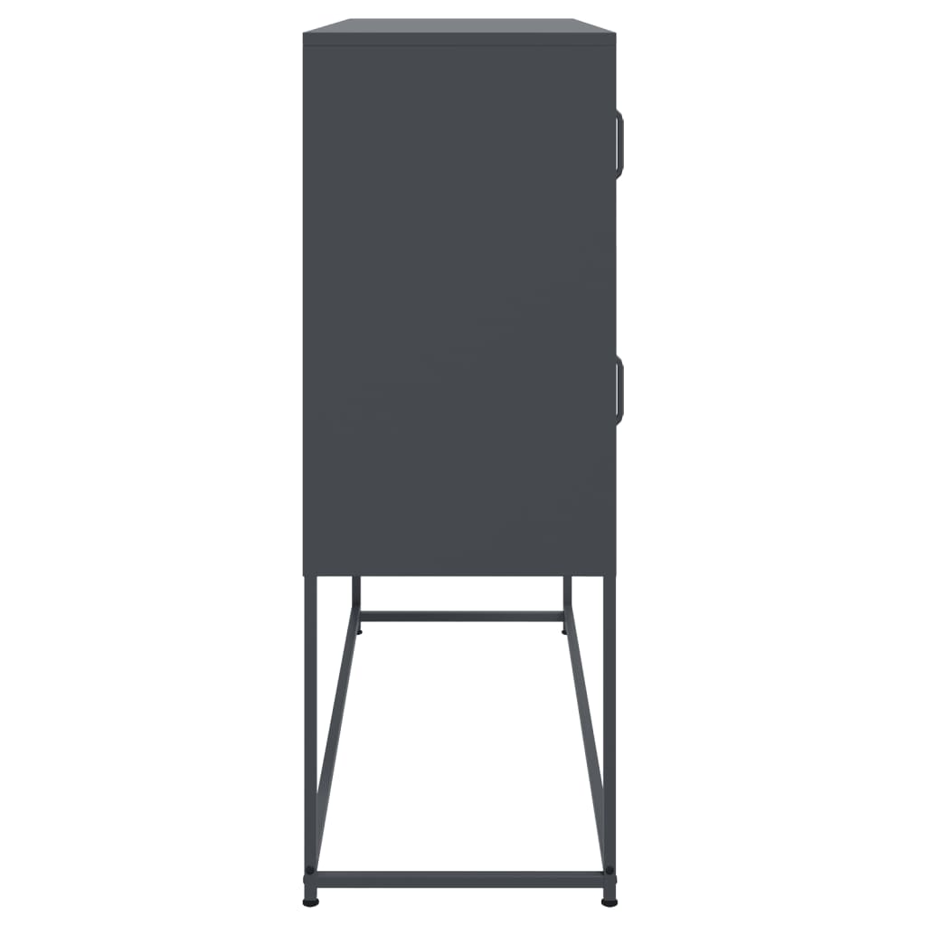 Skänk DIV. antracit 100,5x39x107 cm stål