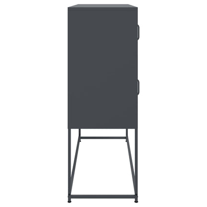 Skänk DIV. antracit 100,5x39x107 cm stål