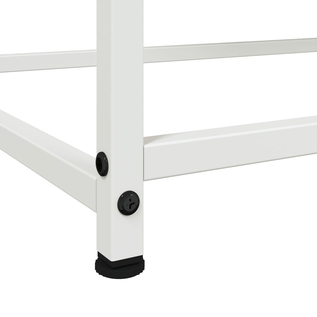 Skänk DIV. Vit 100,5x39x107 cm stål