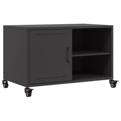 TV-Möbel DIV. TV-Bänk Svart 68x39x43,5 cm stål
