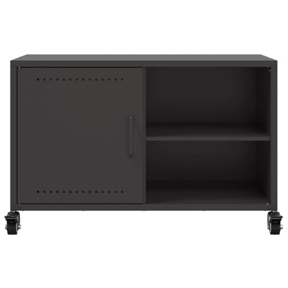 TV-Möbel DIV. TV-Bänk Svart 68x39x43,5 cm stål