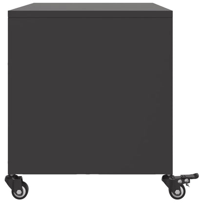 TV-Möbel DIV. TV-Bänk Svart 68x39x43,5 cm stål
