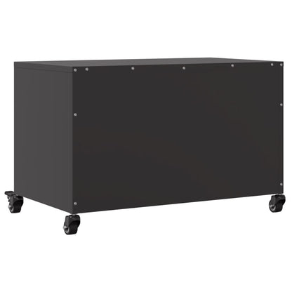 TV-Möbel DIV. TV-Bänk Svart 68x39x43,5 cm stål