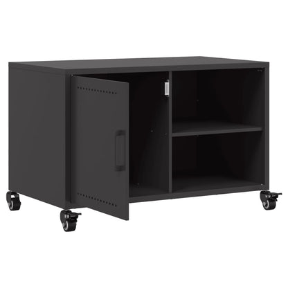 TV-Möbel DIV. TV-Bänk Svart 68x39x43,5 cm stål