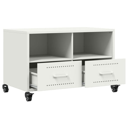 TV-Möbel DIV. TV-Bänk Vit 68x39x43,5 cm stål