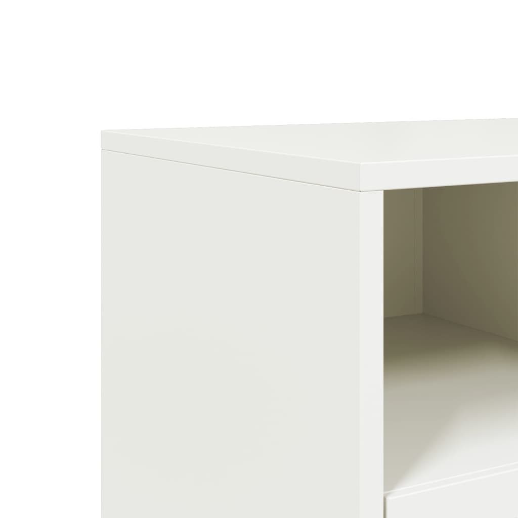 TV-Möbel DIV. TV-Bänk Vit 68x39x43,5 cm stål