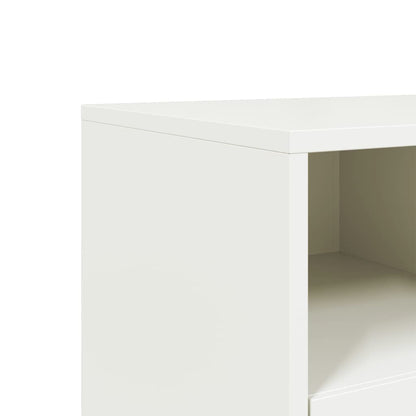 TV-Möbel DIV. TV-Bänk Vit 68x39x43,5 cm stål