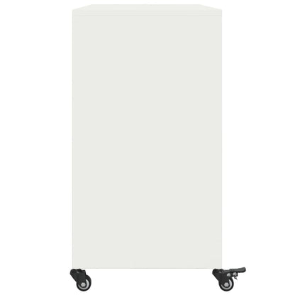 Skänk DIV. Vit 100,5x39x72 cm stål