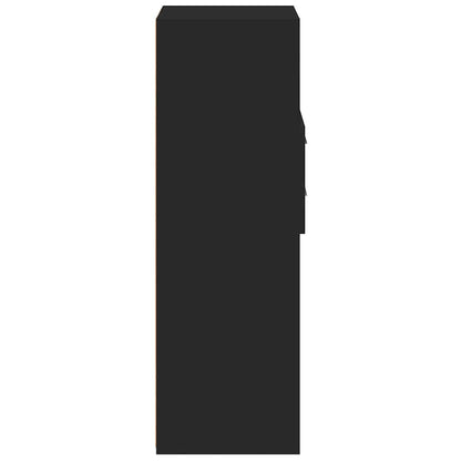 Bokhylla Svart 40x42,5x124 cm