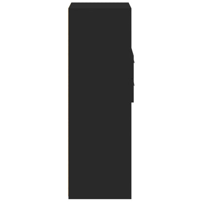 Bokhylla Svart 45x42,5x124 cm