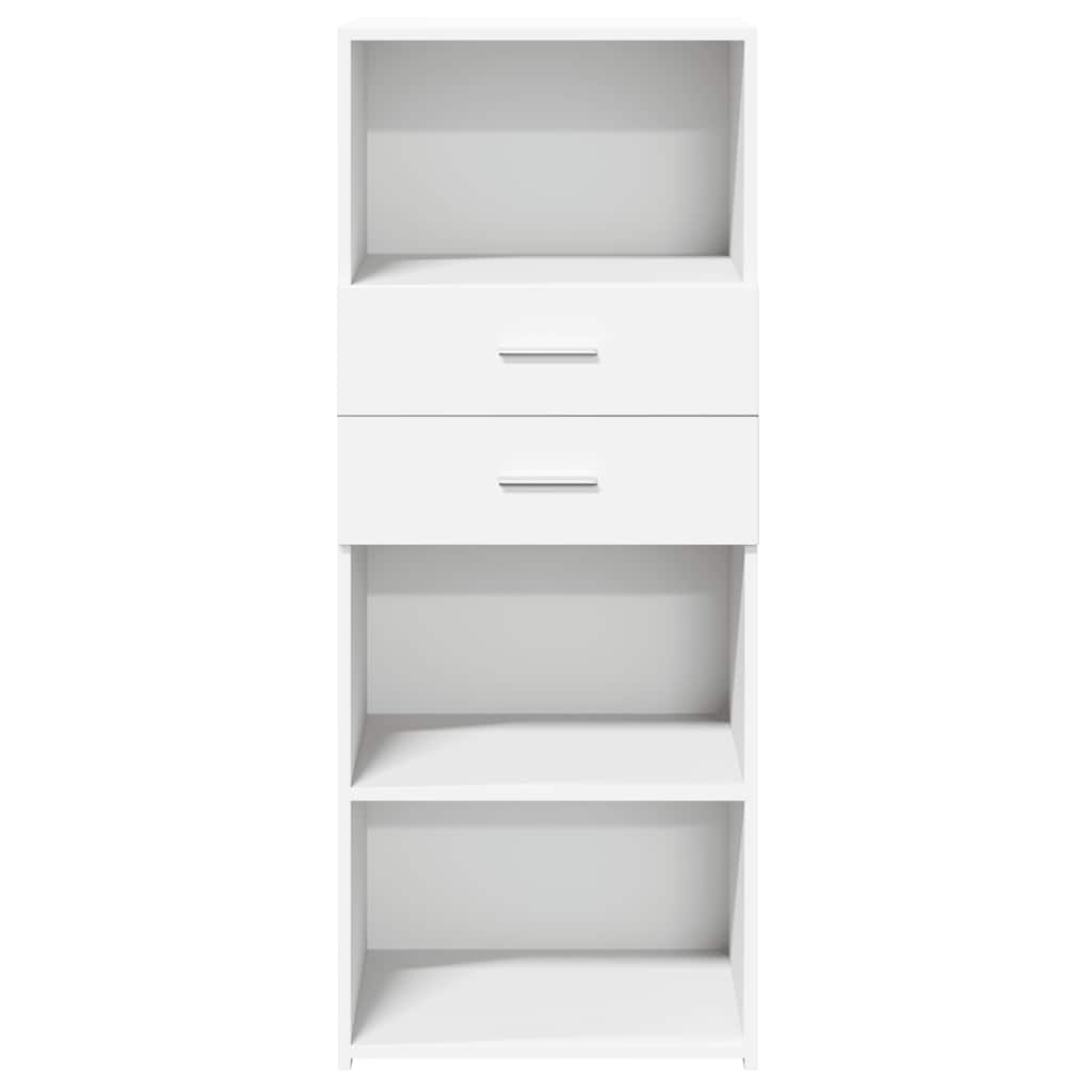 Bokhylla Vit 50x42,5x124 cm