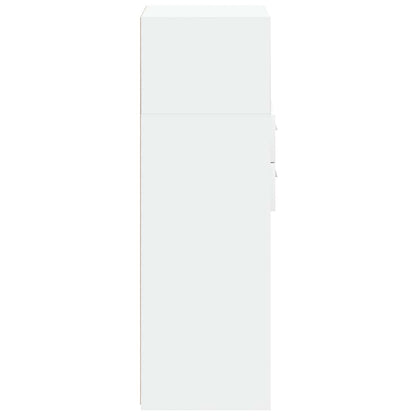 Bokhylla Vit 50x42,5x124 cm