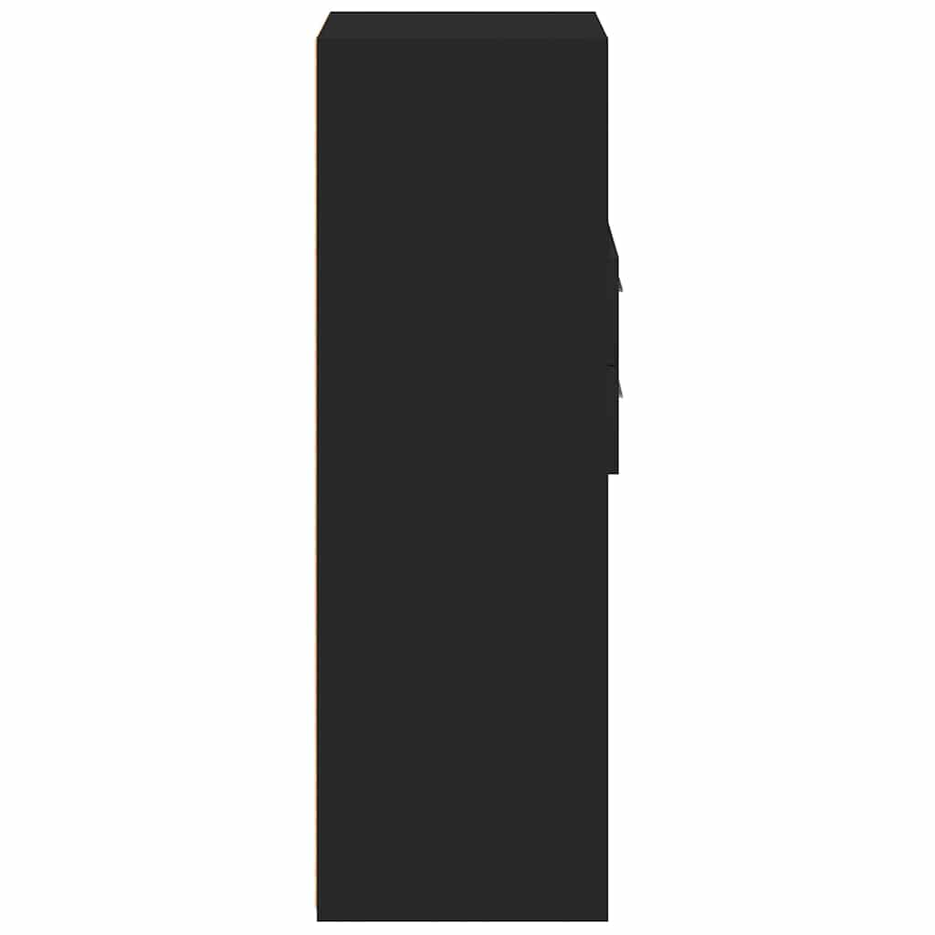 Bokhylla Svart 50x42,5x124 cm